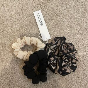 Set of Chicos scrunchies